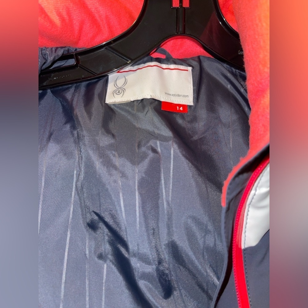 SPYDER BREAKOUT DOWN JACKET Women SIZE 14 No HOOD NWOT - Picture 10 of 13